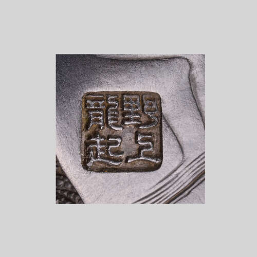 Japanese bronze group of three turtles signed Nogami Ryūki Meiji period