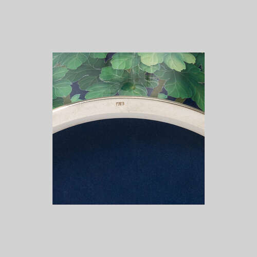 Japanese cloisonné enamel vase signed Andō Jūbei Taishō period